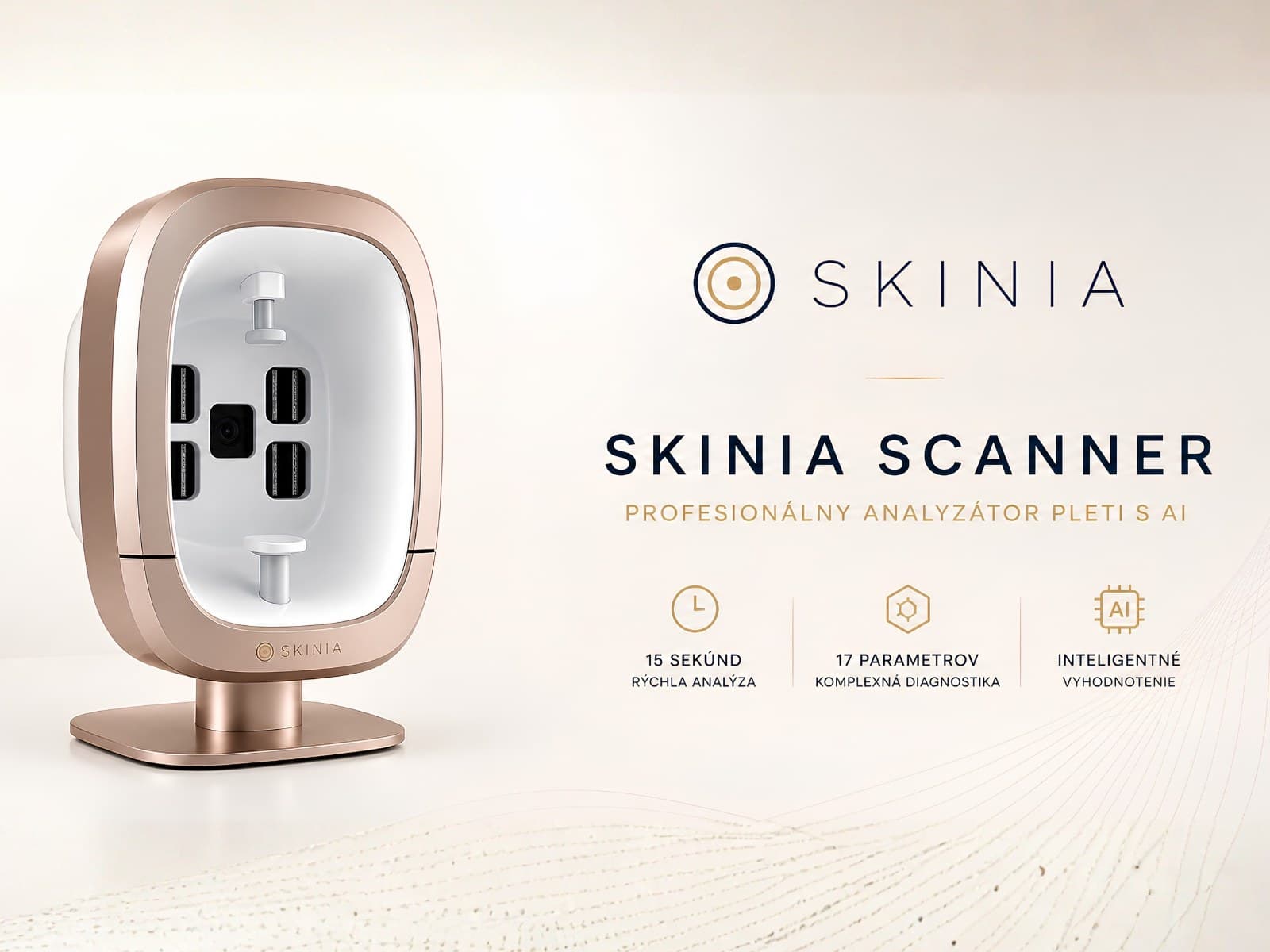 Skinia Scanner profesionálne zariadenie pre salón